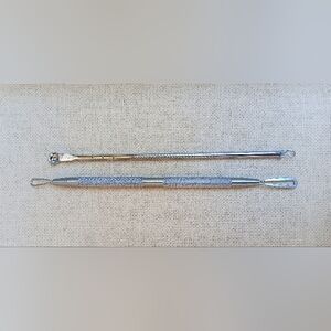 2 New Professional Grade Stainless Steel Blackhead Extractor Tools